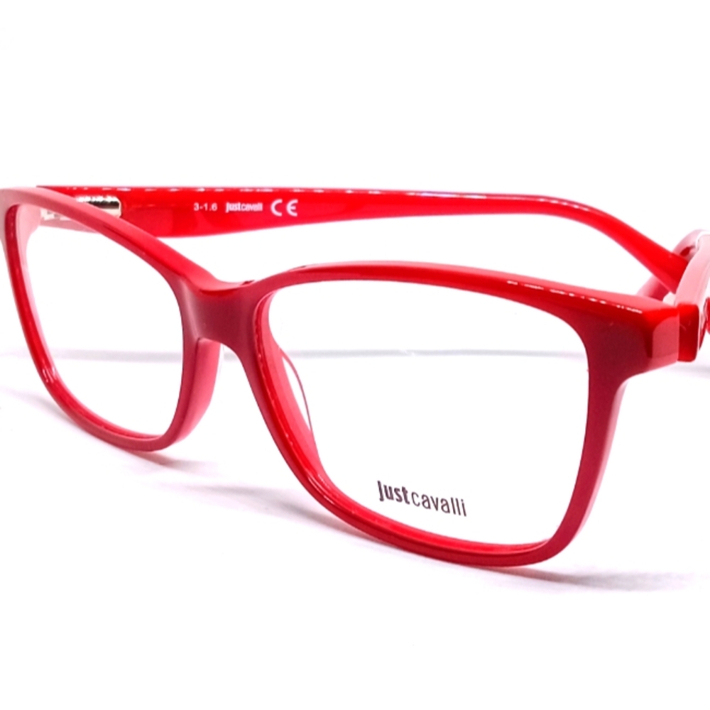 JUST CAVALLI "JC0712" EYEGLASSES WITH DEMO LENS: